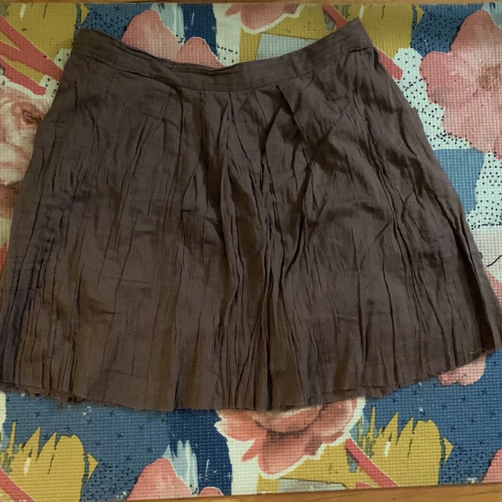 Studio West BN vintage skirt light lined cotton with pockets donating - Picture 1 of 4